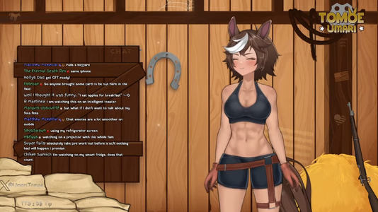 Tomoe Umari Ch. - [CHATTING] Superchat Reading & Fitness QA! (feat. a horse) Tomoe Umari [BMbb...png